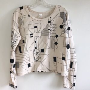 North of West cropped sweatshirt